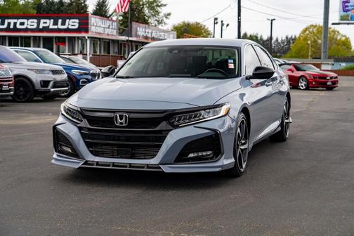 Sonic Gray Pearl 2022 Honda Accord Sport SE 1.5T