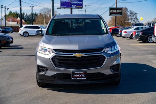 Satin Steel Metallic 2019 Chevrolet Traverse LS