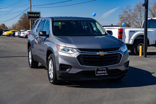 Satin Steel Metallic 2019 Chevrolet Traverse LS