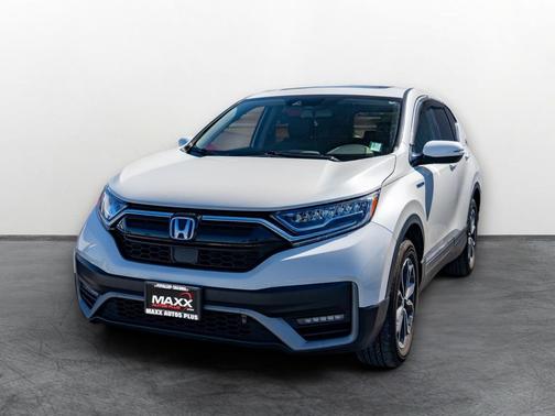 Platinum White Pearl 2020 Honda CR-V Hybrid EX-L
