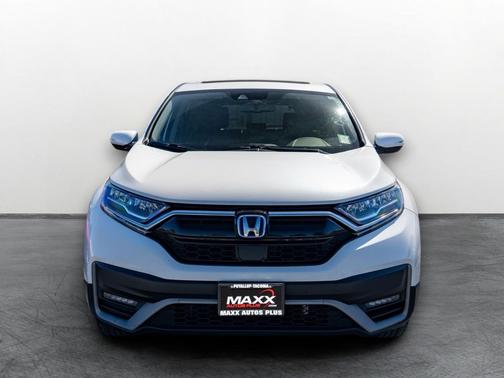 Platinum White Pearl 2020 Honda CR-V Hybrid EX-L