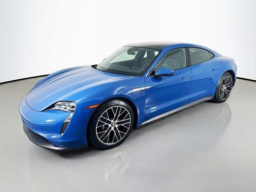 Neptune Blue 2023 Porsche Taycan