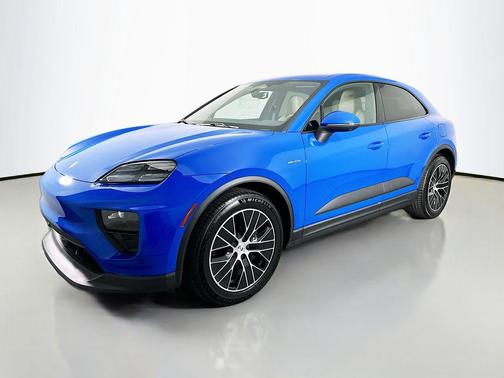 Blue 2026 Porsche Macan Macan Electric