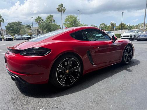 Carmine Red 2021 Porsche 718 Cayman GTS 4.0