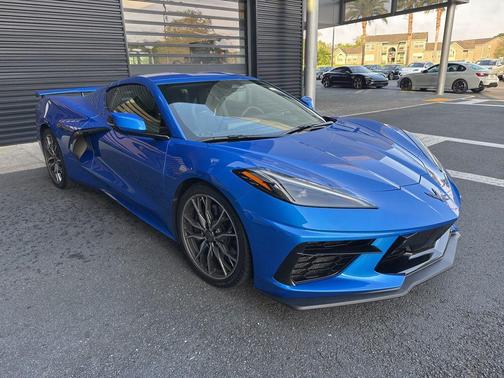 Riptide Blue 2026 Chevrolet Corvette Stingray w/2LT