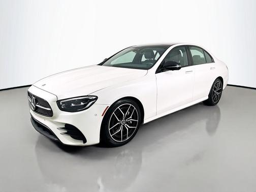 designo Diamond White Metallic 2021 Mercedes-Benz E-Class E 350