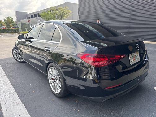 Black 2022 Mercedes-Benz C-Class Sedan
