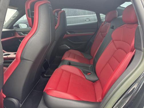 Volcano Grey Metallic 2022 Porsche Taycan Turbo S