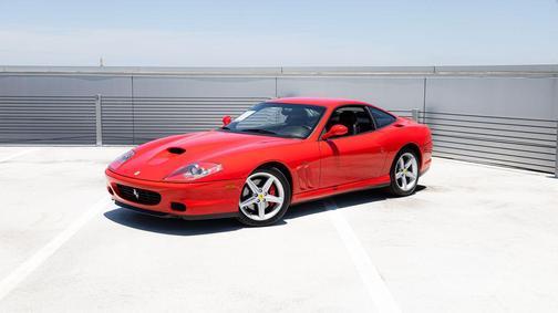 Red 2002 Ferrari 575 M Maranello