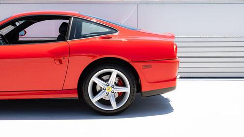 Red 2002 Ferrari 575 M Maranello