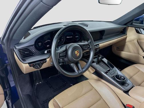 Gentian Blue Metallic 2021 Porsche 911 Carrera