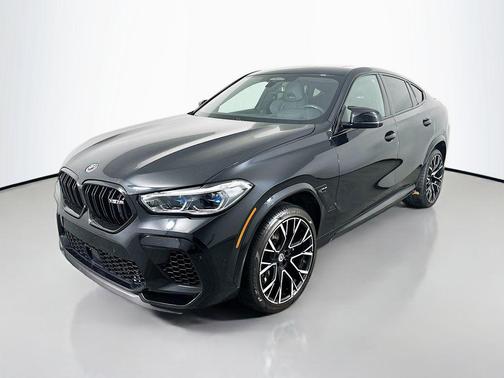 Black Sapphire Metallic 2023 BMW X6 M Base