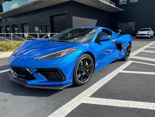 Riptide Blue 2025 Chevrolet Corvette Stingray w/2LT