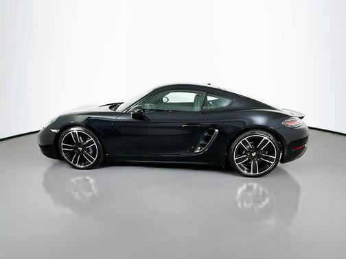 Jet Black Metallic 2025 Porsche 718 Cayman