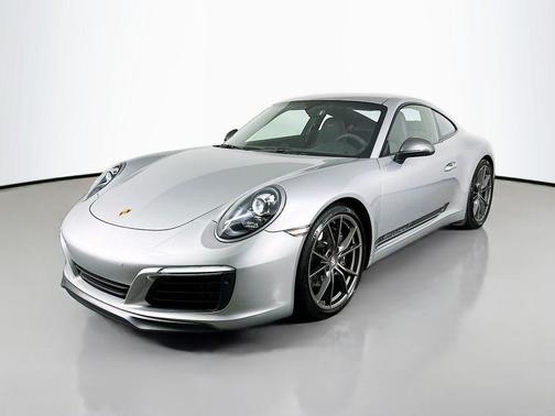 GT Silver Metallic 2018 Porsche 911 Carrera T