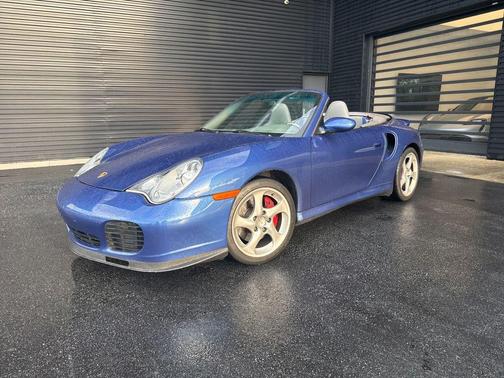 Cobalt Blue Metallic 2004 Porsche 911 Turbo