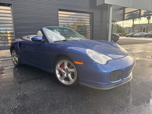 Cobalt Blue Metallic 2004 Porsche 911 Turbo