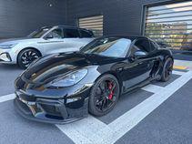 Black 2022 Porsche 718 Cayman GT4
