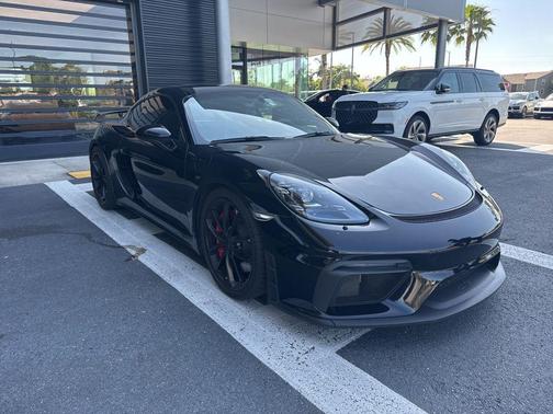 Black 2022 Porsche 718 Cayman GT4