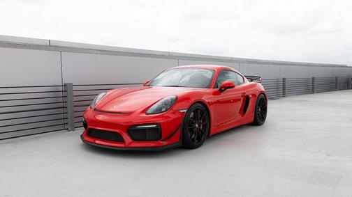 Guards Red 2016 Porsche Cayman GT4
