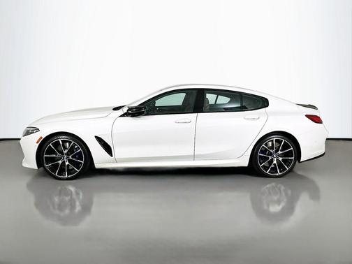 White Metallic 2022 BMW M850 Gran Coupe xDrive