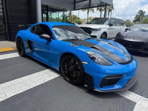 Shark Blue 2025 Porsche 718 Cayman GT4 RS