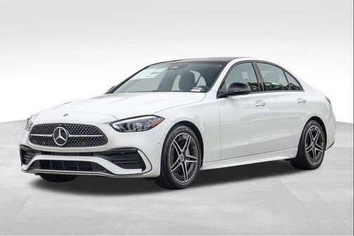 Polar White 2026 Mercedes-Benz C-Class C 300 4MATIC