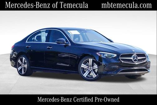 Black 2025 Mercedes-Benz C-Class C 300 4MATIC