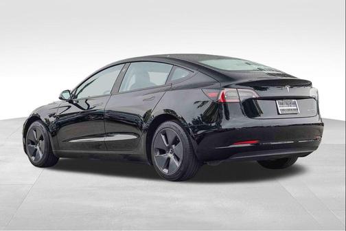 Solid Black 2022 Tesla Model 3 Long Range