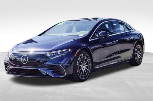 Nautical Blue 2022 Mercedes-Benz EQS 580 4MATIC