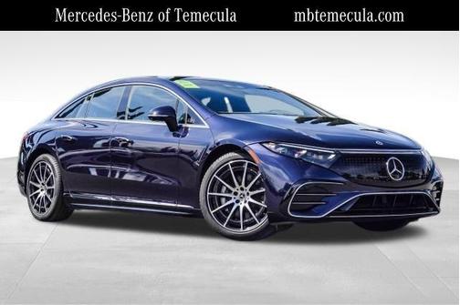 Nautical Blue 2022 Mercedes-Benz EQS 580 4MATIC