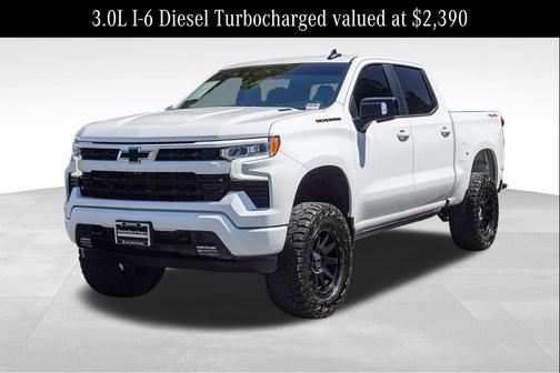 Summit White 2023 Chevrolet Silverado 1500 RST