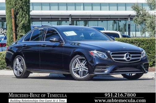 Black 2019 Mercedes-Benz E-Class E 300