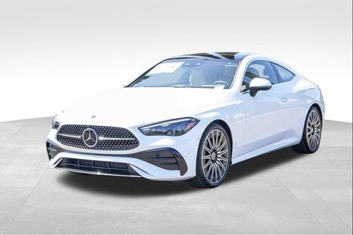 Moonlight White 2026 Mercedes-Benz CLE 450 4MATIC