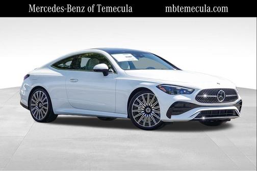 Moonlight White 2026 Mercedes-Benz CLE 450 4MATIC