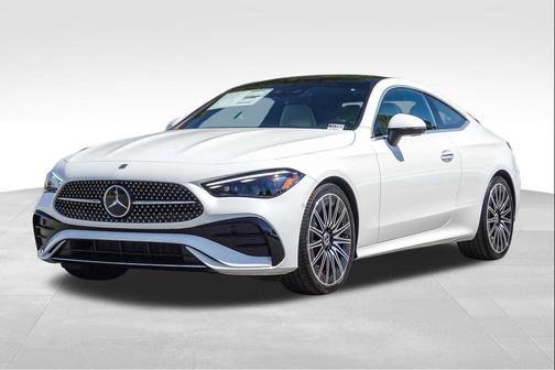 Moonlight White 2026 Mercedes-Benz CLE 450 4MATIC