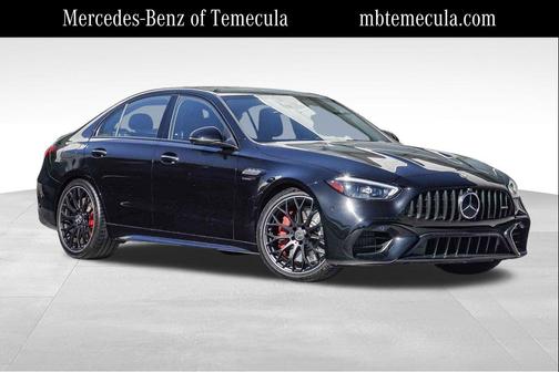 Obsidian Black 2024 Mercedes-Benz AMG C 63 S E Performance