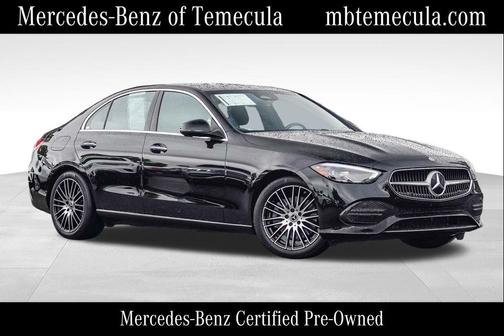 Black 2025 Mercedes-Benz C-Class C 300