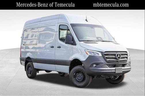 Silver Grey 2026 Mercedes-Benz Sprinter 2500 Cargo 144 WB