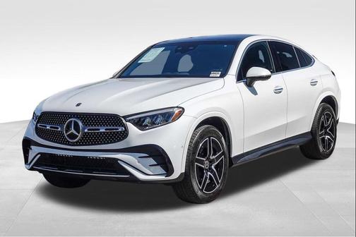 Moonlight White 2026 Mercedes-Benz GLC 300 4MATIC Coupe