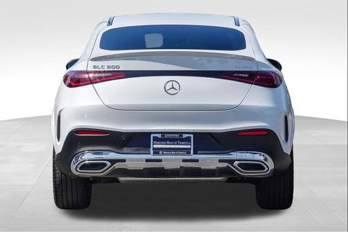 Moonlight White 2026 Mercedes-Benz GLC 300 4MATIC Coupe