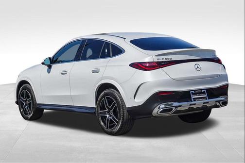 Moonlight White 2026 Mercedes-Benz GLC 300 4MATIC Coupe