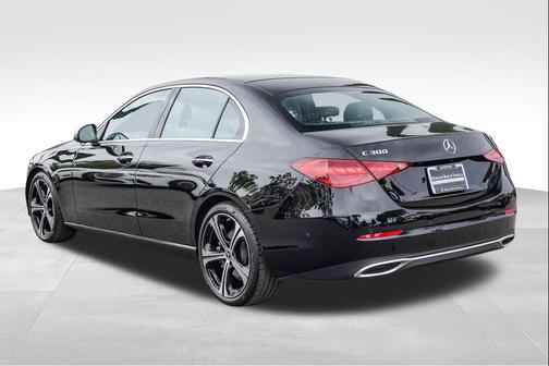 Black 2025 Mercedes-Benz C-Class C 300