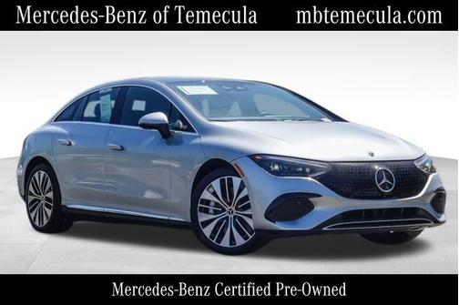 Cirrus Silver Metallic 2023 Mercedes-Benz EQE 500 4MATIC+