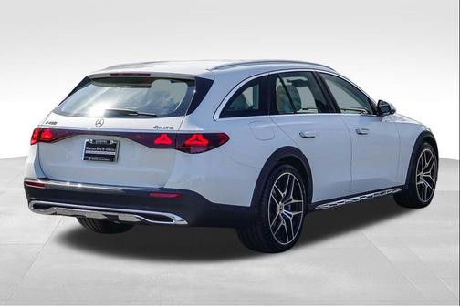 Moonlight White 2026 Mercedes-Benz E-Class E 450 4MATIC All-Terrain