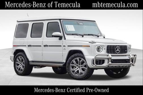 Moonlight White 2025 Mercedes-Benz AMG G 63 G 63 AMG