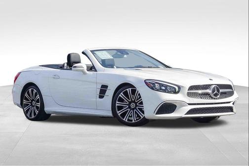 Polar White 2018 Mercedes-Benz SL 450 SL 450