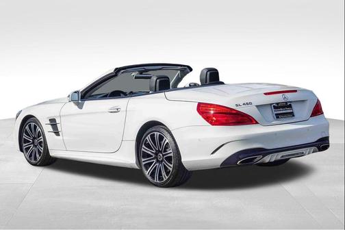 Polar White 2018 Mercedes-Benz SL 450 SL 450