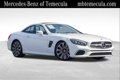 Polar White 2018 Mercedes-Benz SL 450 SL 450