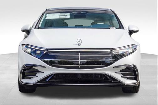 White 2026 Mercedes-Benz EQS 450 4MATIC